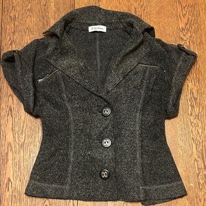 Women's Charcoal Gray Vest